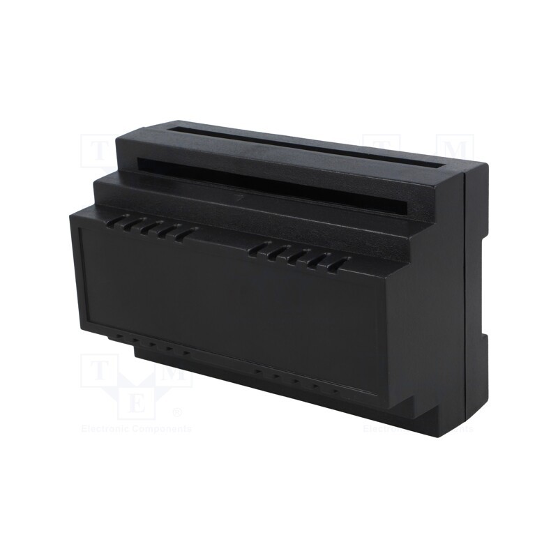 1 pcs x KRADEX - Z104 ABS V0 - Enclosure: for DIN rail mounting, Y: 88mm, X: 138mm, Z: 62mm, ABS