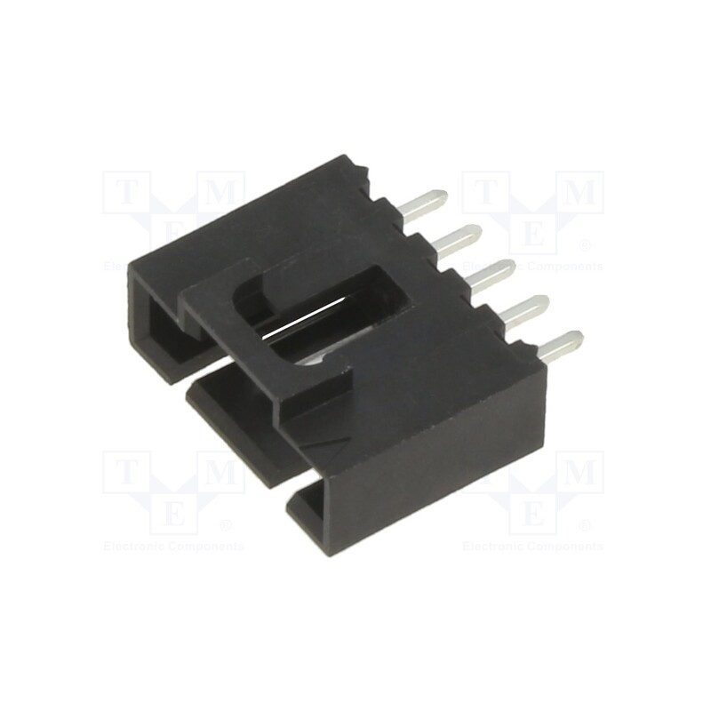 10 pcs x MOLEX - 705430039 - Socket, wire-board, male, SL, 2.54mm, PIN: 5, THT, gold-plated