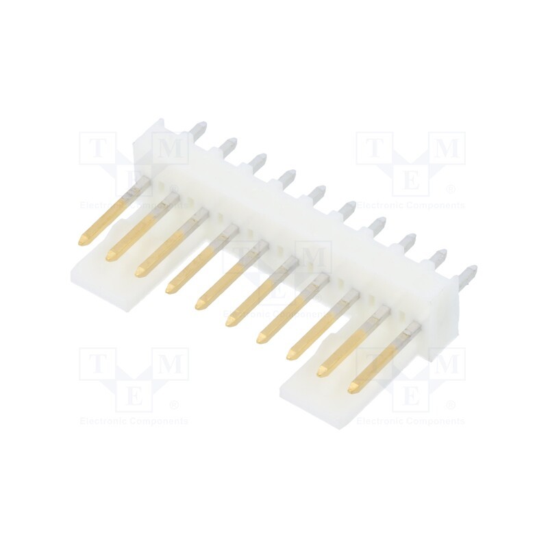 10 pcs x MOLEX - 22292101 - 2.54mm KK Hdr Vt FricLK VrA .5Au 10Ckt