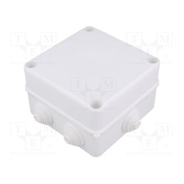 1 pcs x ELEKTRO-PLAST NASIELSK - 0252-00 - Enclosure: junction box, X: 133mm, Y: 133mm, Z: 83mm, IP55, white