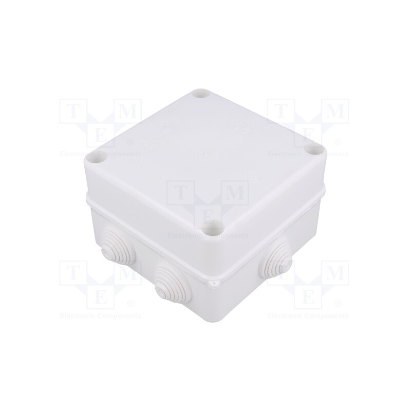 1 pcs x ELEKTRO-PLAST NASIELSK - 0252-00 - Enclosure: junction box, X: 133mm, Y: 133mm, Z: 83mm, IP55, white