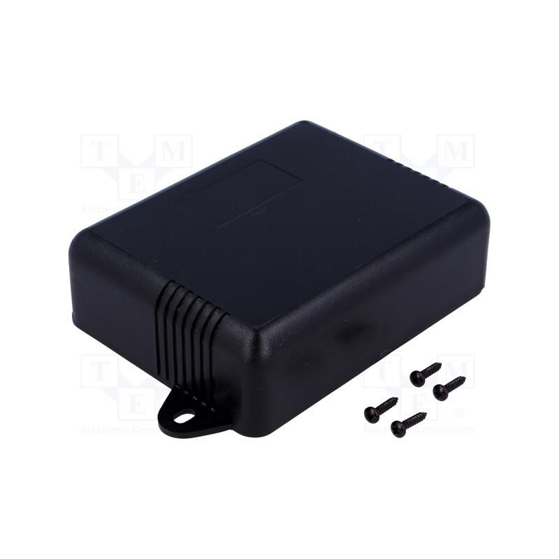 1 pcs x MASZCZYK - KM-53 BK - Enclosure: multipurpose, X: 90mm, Y: 114mm, Z: 33mm, ABS, black
