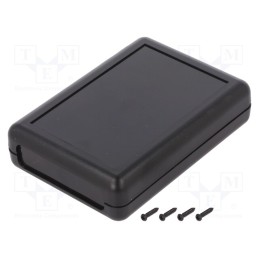 1 pcs x GAINTA - G909B - Enclosure: multipurpose, X: 75mm, Y: 105mm, Z: 26mm, ABS, black