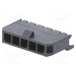 10 pcs x MOLEX - 436500515 - Socket, wire-board, male, Micro-Fit 3.0, 3mm, PIN: 5, 5A