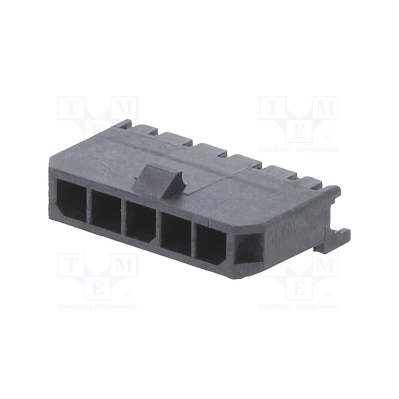10 pcs x MOLEX - 436500515 - Socket, wire-board, male, Micro-Fit 3.0, 3mm, PIN: 5, 5A