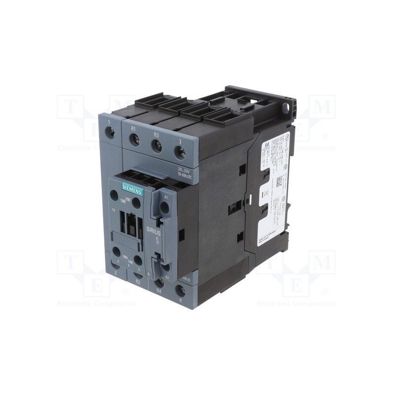 1 pcs x SIEMENS - 3RT2536-1NB30 - Contactor: 4-pole, NC x2 + NO x2, Auxiliary contacts: NO + NC