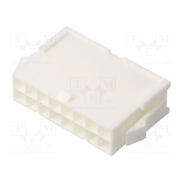 10 pcs x MOLEX - 39012166 - Plug, wire-wire, male, Mini-Fit Jr, 4.2mm, PIN: 16, w/o contacts