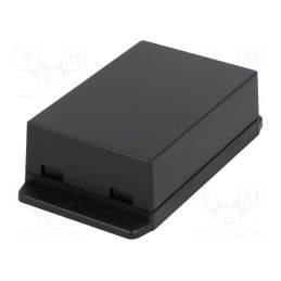 1 pcs x GAINTA - NUB1057035BK - Enclosure: multipurpose, X: 70.6mm, Y: 105mm, Z: 35.5mm, ABS, black