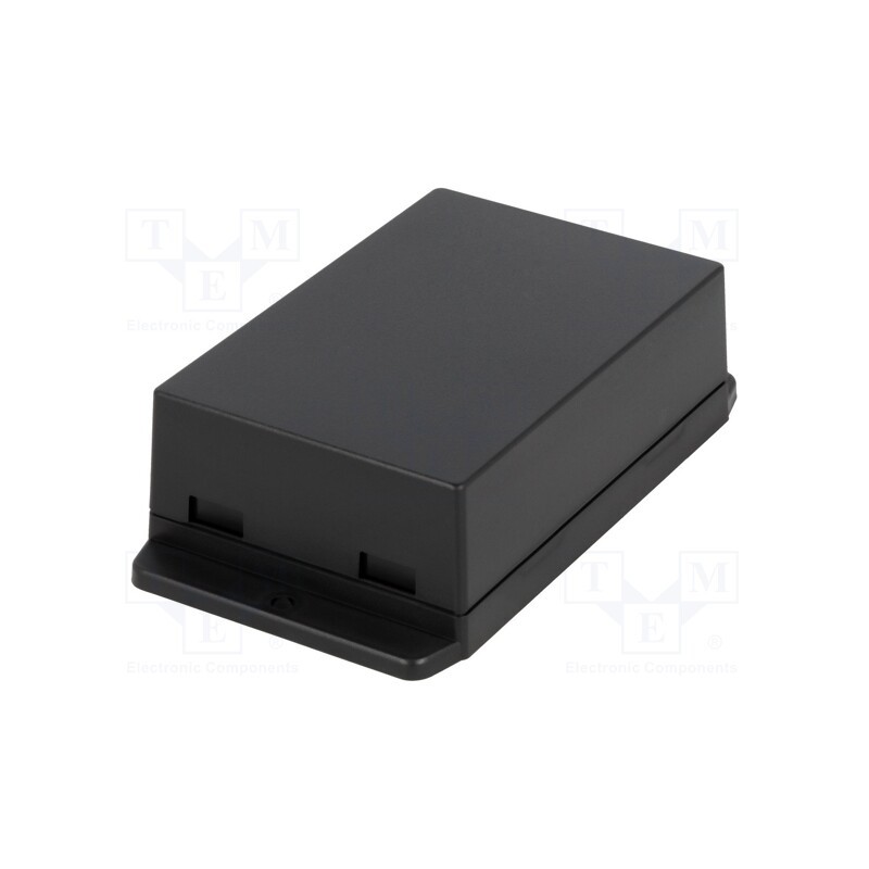 1 pcs x GAINTA - NUB1057035BK - Enclosure: multipurpose, X: 70.6mm, Y: 105mm, Z: 35.5mm, ABS, black