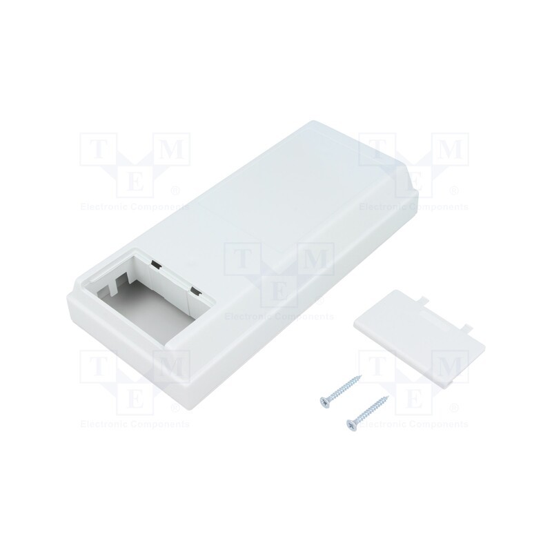 1 pcs x MASZCZYK - KM-83/GY - Enclosure: wall mounting, X: 81mm, Y: 170mm, Z: 32mm, ABS, grey