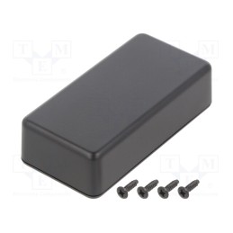 1 pcs x TAKACHI - TW5-3-9B - Enclosure: multipurpose, X: 50mm, Y: 90mm, Z: 25mm, TW, ABS, black