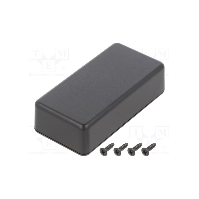 1 pcs x TAKACHI - TW5-3-9B - Enclosure: multipurpose, X: 50mm, Y: 90mm, Z: 25mm, TW, ABS, black