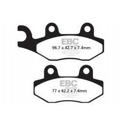 Brake pads ebc fa135r set for 1 disc from
