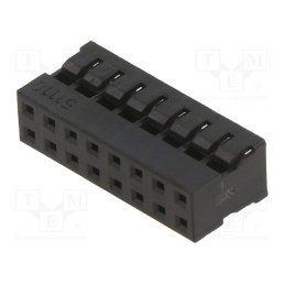 10 pcs x MOLEX - 511101650 - Plug, wire-wire/PCB, female, Milli-Grid, 2mm, PIN: 16, w/o contacts