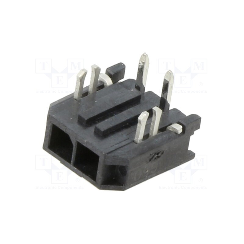 10 pcs x MOLEX - 436500203 - Socket, wire-board, male, Micro-Fit 3.0, 3mm, PIN: 2, 5A