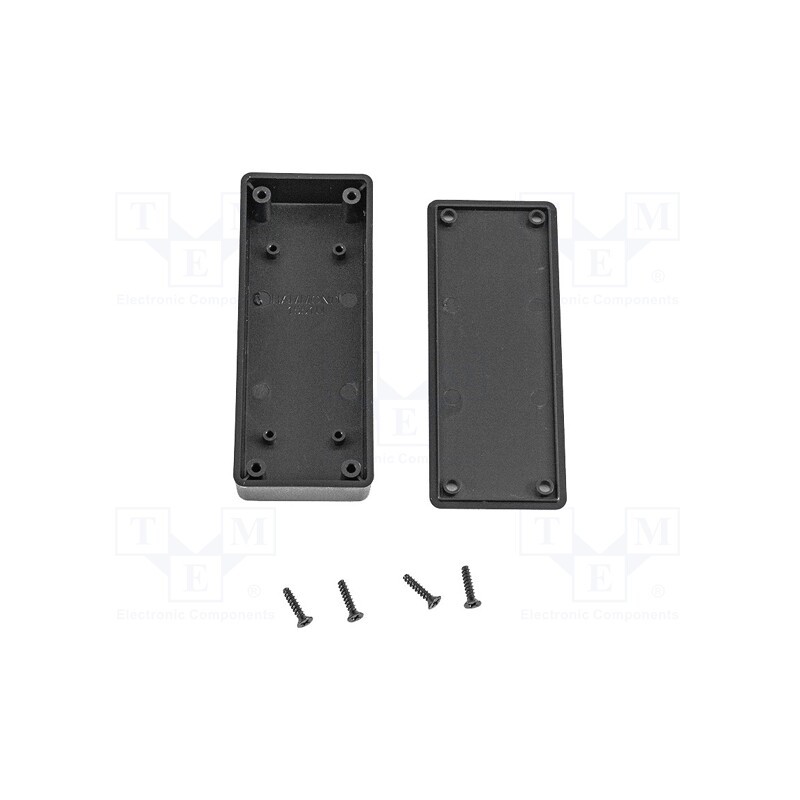1 pcs x HAMMOND - 1551UBK - Enclosure: multipurpose, X: 40mm, Y: 100mm, Z: 20mm, 1551 MINI, ABS