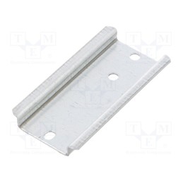 1 pcs x SPELSBERG - 19806801 - DIN rail, steel, W: 35mm, H: 7.5mm, L: 66mm, for enclosures