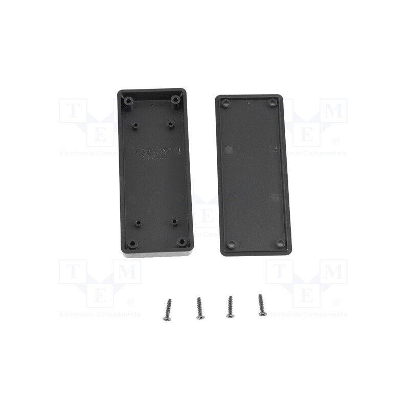 1 pcs x HAMMOND - 1551UUBK - Enclosure: multipurpose, X: 40mm, Y: 100mm, Z: 15mm, 1551 MINI, ABS