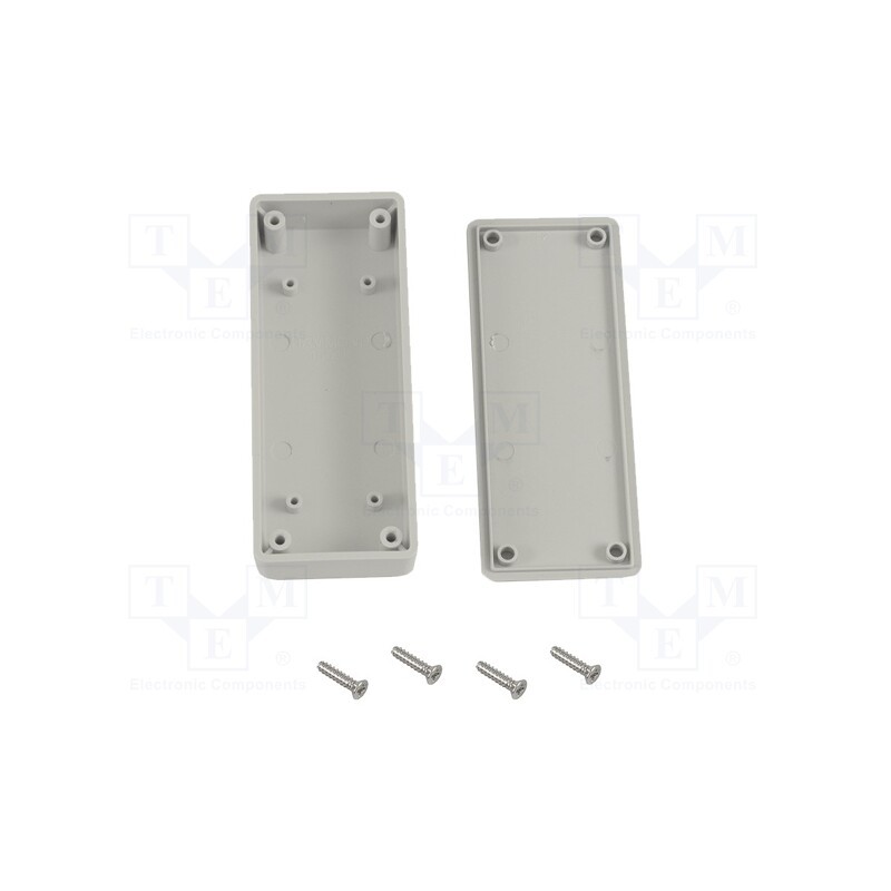 1 pcs x HAMMOND - 1551UGY - Enclosure: multipurpose, X: 40mm, Y: 100mm, Z: 20mm, 1551 MINI, ABS