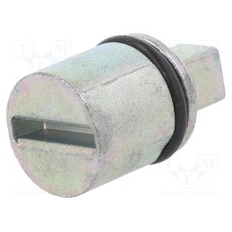 1 pcs x RITTAL - 2464000 - Insert for lock, cast zinc, 27mm, AE,BG,for enclosures,EB