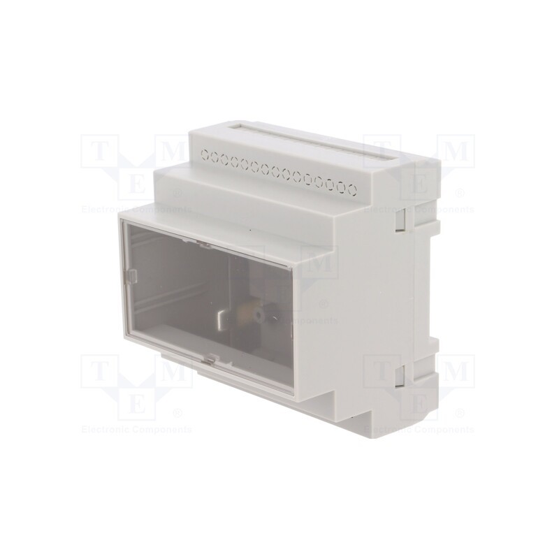 1 pcs x KRADEX - Z109JFP ABS V0 - Enclosure: for DIN rail mounting, Y: 90mm, X: 87mm, Z: 65mm, ABS