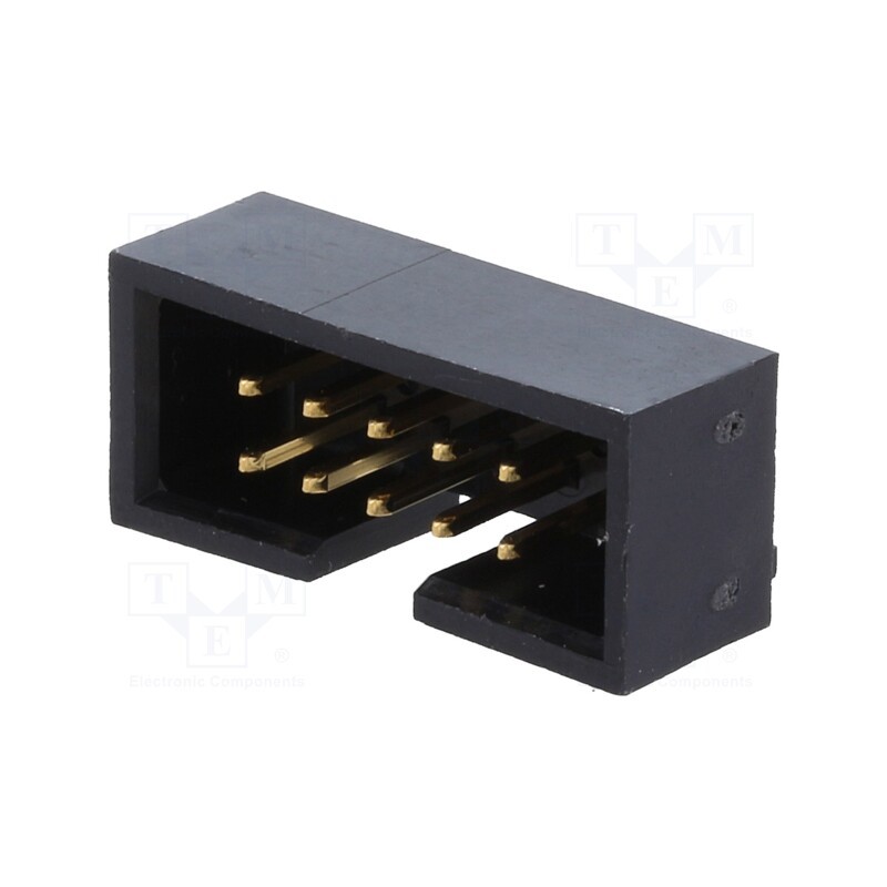 10 pcs x MOLEX - 702461004 - 2.54mm CGrid Hdr Shrd /Slt .13AuLF 10Ckt