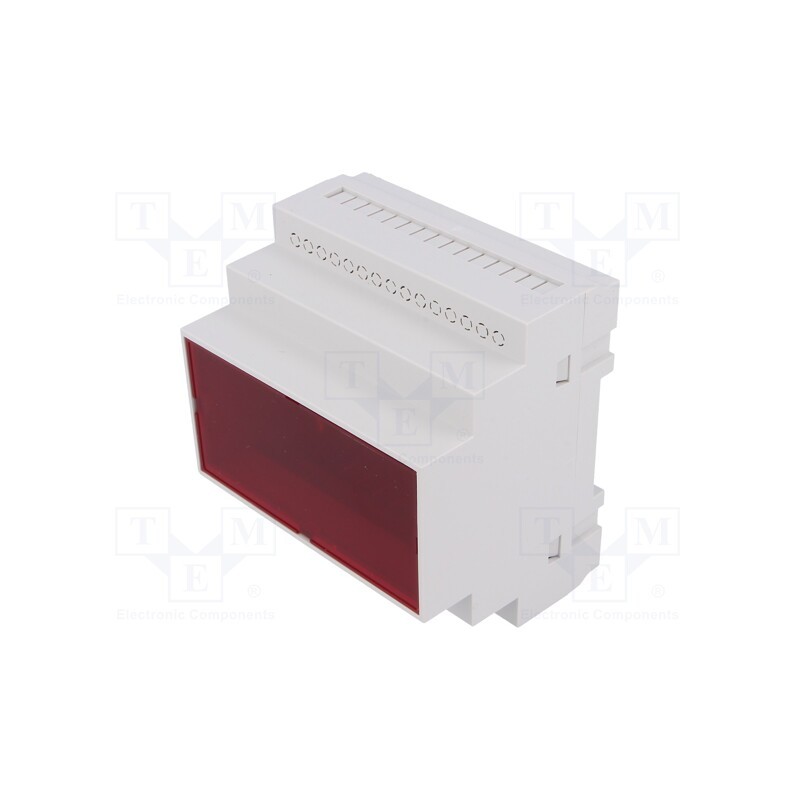 1 pcs x KRADEX - Z109F ABS V0 - Enclosure: for DIN rail mounting, Y: 90mm, X: 87mm, Z: 65mm, ABS