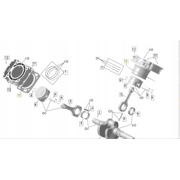 Can am cylinder gasket 420630210