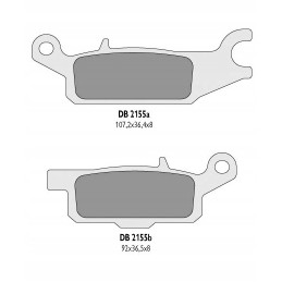 Delta braking brake pads kh443 yamaha yfm 55