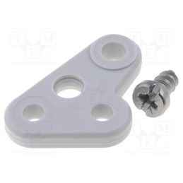 1 pcs x FIBOX - TF 28037 - Wall mounting element, grey, Series: EURONORD