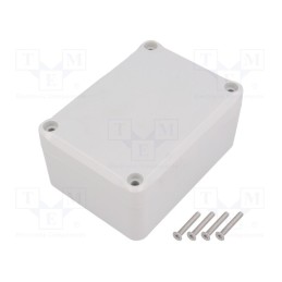 1 pcs x KRADEX - Z56JH TM ABS - Enclosure: multipurpose, X: 64mm, Y: 88mm, Z: 41mm, ABS, grey, gasket