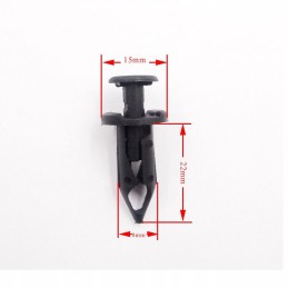 Plastic wheel stud clip 1 pc cfmoto honda polaris yamaha kawasaki suzuki