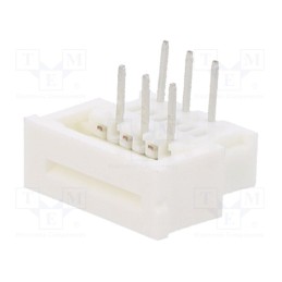 10 pcs x MOLEX - 39532064 - Connector: FFC/FPC, angled 90°, PIN: 6, top contacts,ZIF, THT, 200V