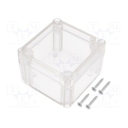 1 pcs x KRADEX - Z111P ABS - Enclosure: multipurpose, X: 80mm, Y: 82mm, Z: 55mm, ABS