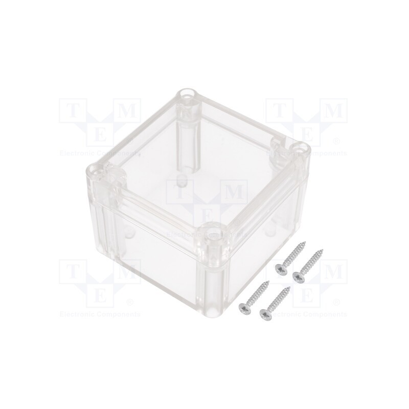 1 pcs x KRADEX - Z111P ABS - Enclosure: multipurpose, X: 80mm, Y: 82mm, Z: 55mm, ABS