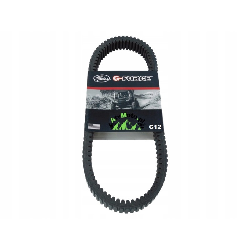 Drive belt wzm c12 gates can am defender