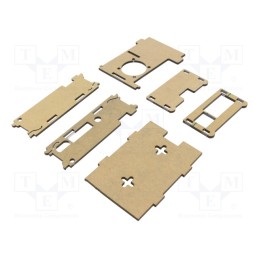 1 pcs x LONTEN TECHNOLOGY - LON-15039 - Enclosure: for computer, Raspberry Pi 4 B, RPI-4B-4G,RPI-4B-8G