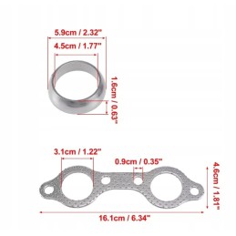 Polaris exhaust manifold gasket set