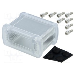 1 pcs x GAINTA - ALUG702SR040-C -AS - Enclosure: multipurpose, X: 68.7mm, Y: 49mm, Z: 35.2mm, aluminium