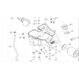 Air filter cap protection 707800278