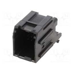 10 pcs x MOLEX - 346910080 - STAC64 RA HDR 8 CKT BLK POL A TRAY