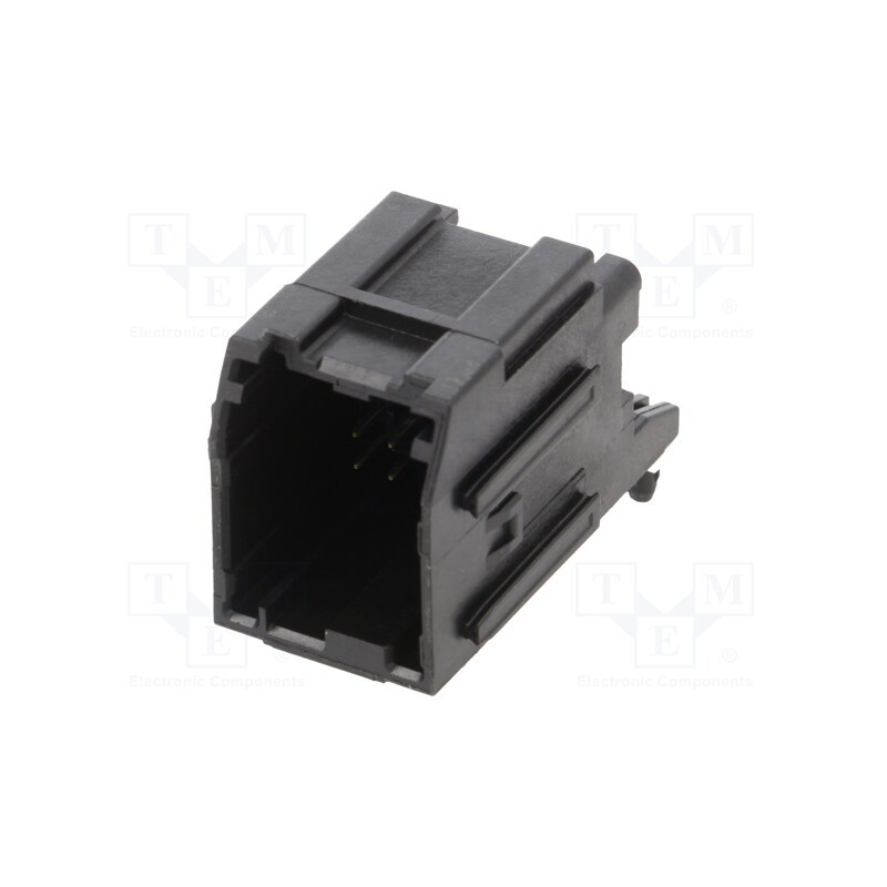 10 pcs x MOLEX - 346910080 - STAC64 RA HDR 8 CKT BLK POL A TRAY