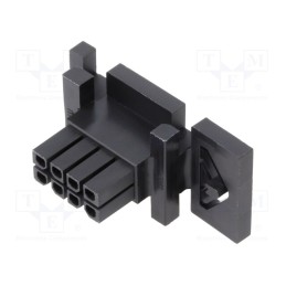 10 pcs x MOLEX - 441330800 - Microfit 3.0 Floating Receptacle 8 Ckt