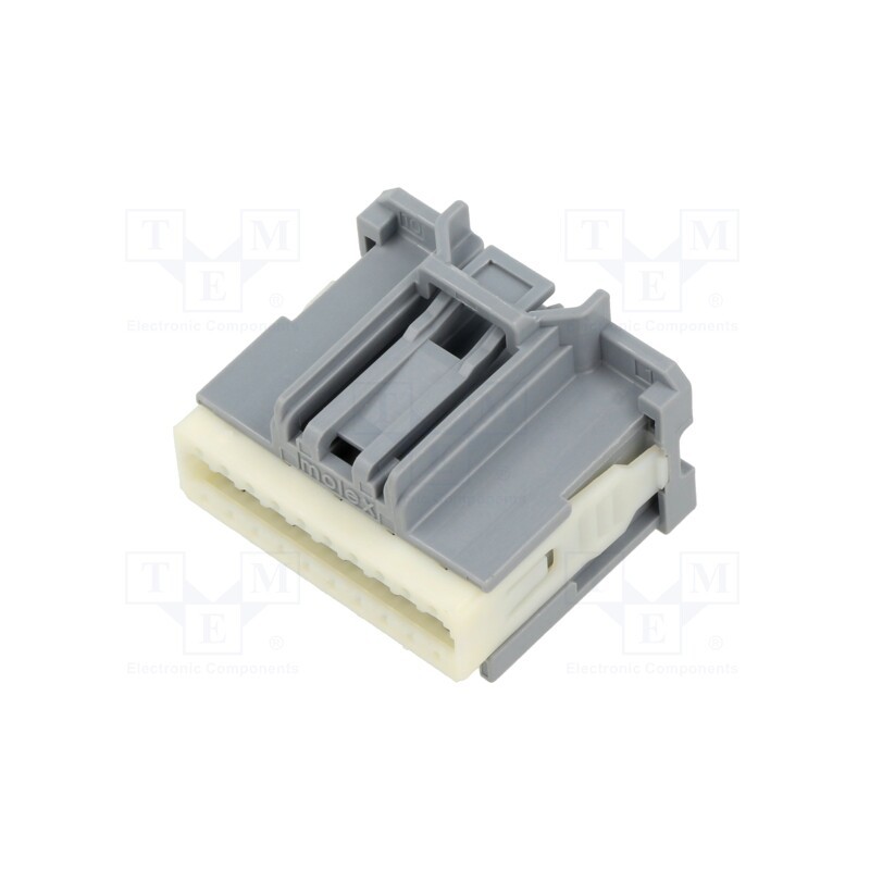 10 pcs x MOLEX - 347290201 - STAC64 ASSY RCPT 20 CKT GRY POL B