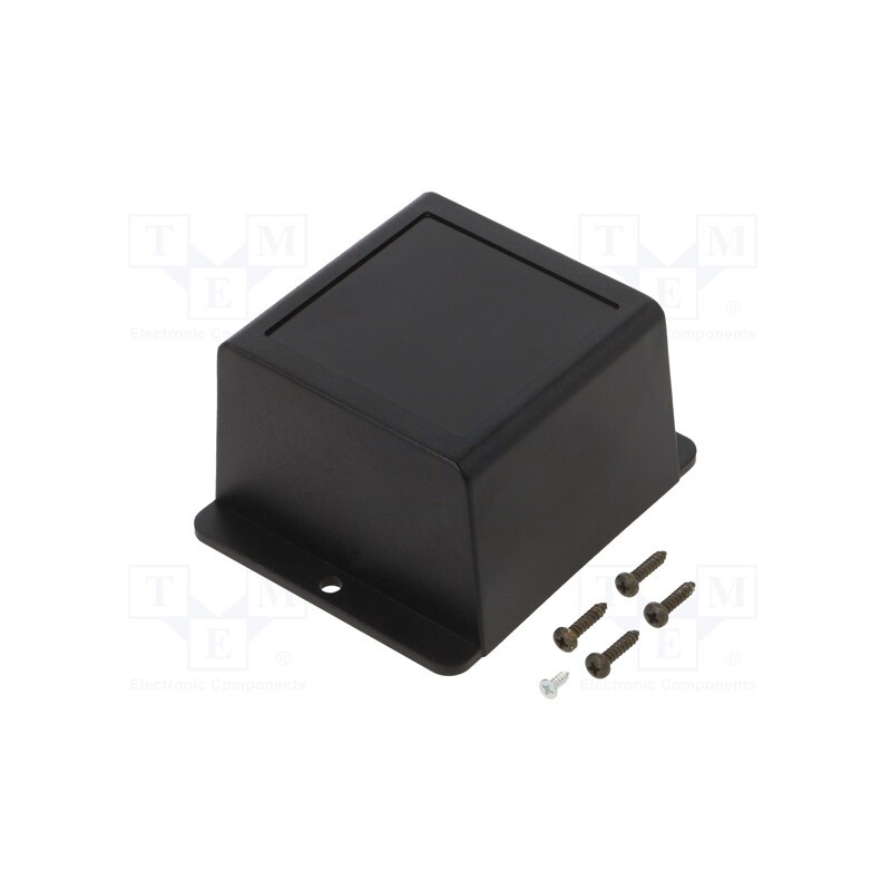 1 pcs x SUPERTRONIC - PP088N-S - Enclosure: multipurpose, X: 69mm, Y: 82mm, Z: 45mm, ABS, black