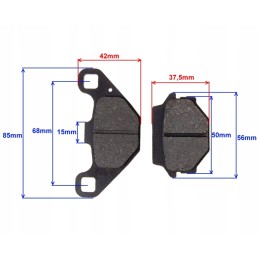 Brake pads atv aeon aprilia hercules cfmoto