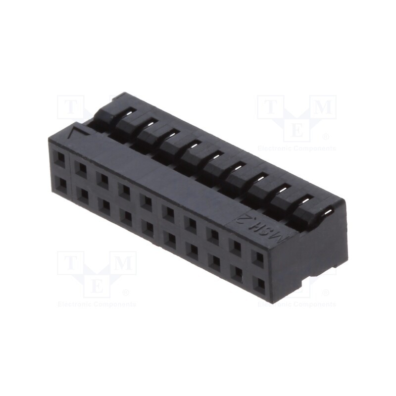 10 pcs x MOLEX - 511102050 - Plug, wire-wire/PCB, female, Milli-Grid, 2mm, PIN: 20, w/o contacts