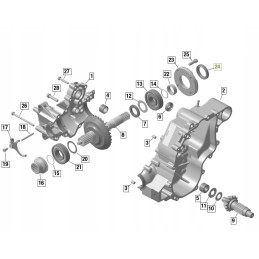 Can am gearbox seal 420950089