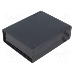 1 pcs x MASZCZYK - KM-35N BK - Enclosure: with panel, X: 91.1mm, Y: 111mm, Z: 34.8mm, ABS, black