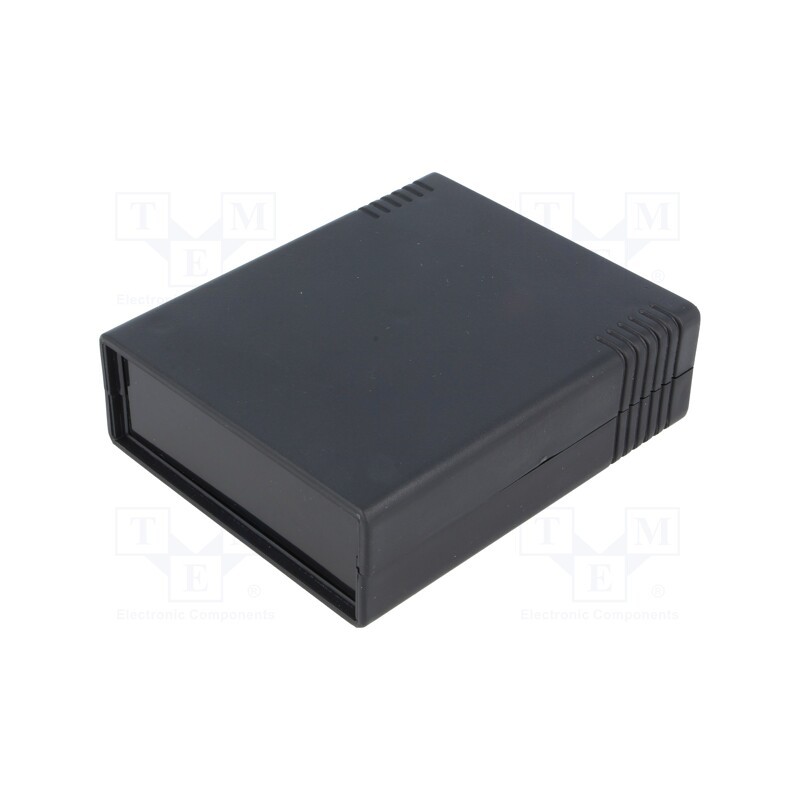1 pcs x MASZCZYK - KM-35N BK - Enclosure: with panel, X: 91.1mm, Y: 111mm, Z: 34.8mm, ABS, black